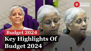 Union Budget 2024-25: Key Highlights And Major Announcements In First Budget Of Modi’s Third Term