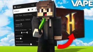 NEW* Vape Client AutoBlock bypass on Hypixel... (Config Release)