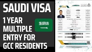 SAUDI VISA - How to Apply for a 1 Year Multiple Entry Tourism Visa for GCC Residents