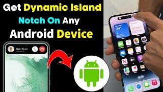 iPhone dynamic island apply on android phone | iphone 14 pro dynamic island on android phone