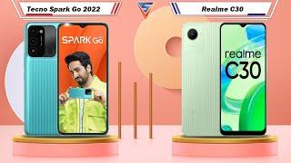 Tecno Spark Go 2022 Vs Realme C30 | Realme C30 Vs Tecno Spark Go 2022