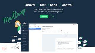 How to send email in Laravel using Mailtrap