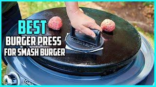 Top 5 Best Burger Press for Smash Burgers [Review] - Stainless Steel Smashed Burger Press [2023]