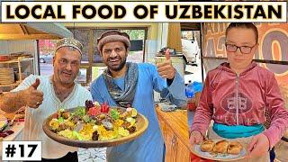 TRYING LOCAL UZBEK FOOD IN SAMARKAND