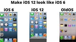 Make iOS 12 look like iOS 6! OldOS alternative/NO jailbreak