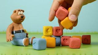 Bruno Bear & the Hand | Toon Blast Stop Motion