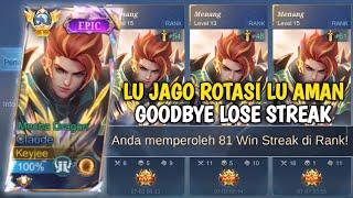 LU JAGO ROTASI LU AMAN!! ALASAN KENAPA GW SELALU BISA MENANG LANING PHASE DAN GOLD! - MLBB