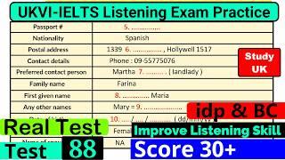 UKVI IELTS Listening Practice Test 2024 With Answers [ Test - 88 ]