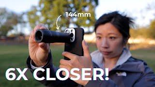 Telephoto Dream on iPhone? SANDMARC Telephoto 6X Lens Hands-On Review