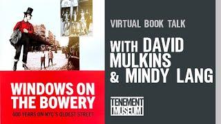 Virtual Book Talk: Windows on the Bowery