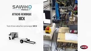 Tests de l'attelage MCK Sawiko France