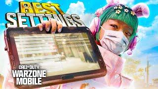 #1 Warzone Mobile Controller Settings & Sensitivity 