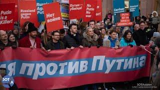 Люди по всему миру вышли против Путина и войны Митинги 1 марта как это было