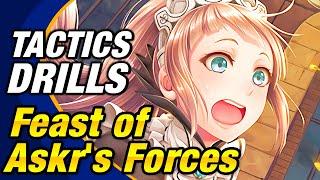 Fire Emblem Heroes - Tactics Drills: Grandmaster 129: Feast of Askr's Forces [FEH]