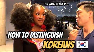 How Do You Distinguish Koreans From Other Asians?