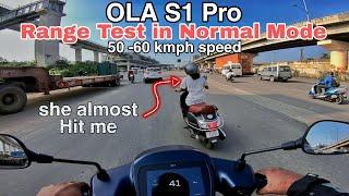 OLA S1 Pro Range Test - Real world | Entire Ride in Normal mode | First in India 