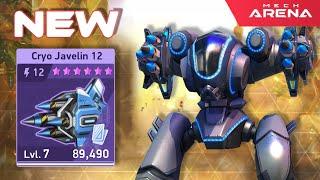 NEW Weapon CRYO Javelin 12 | It's WORTH to find a referrals! | Cheetah Gameplay | Mech Arena