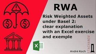 Risk Weighted Assets RWA under Basel 2: clear explanation with an Excel exercise and exemple