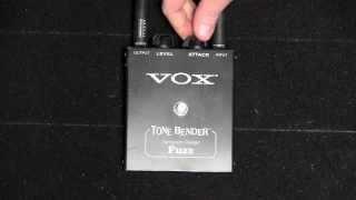 Vox Tone Bender Reissue Fuzz Demo
