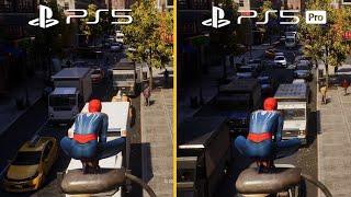 PS5 Pro Vs PS5 Early Graphics Comparison | PSSR 120Hz + Advanced Ray Tracing