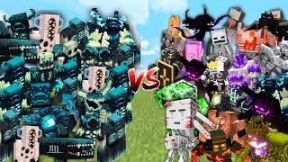 WARDEN vs OP BOSSES in Minecraft Mob Battle
