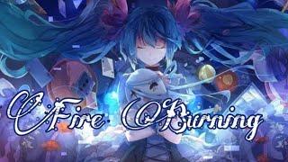 Sean Kingston - Fire Burning (Nightcore) (Lyrics)