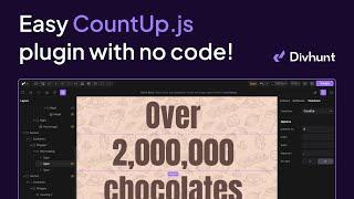 Add CountUp.js To Your Website Without Code | Divhunt Plugin Tutorial