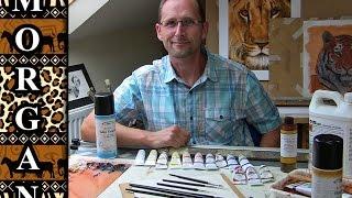 Painting Lessons - My Wildlife Art Painting Supplies Jason Morgan