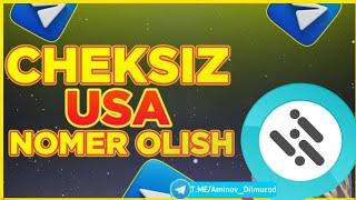 Usa nomer olish 2023 Aminov Dilmurod