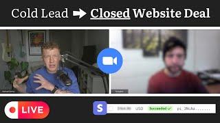 Watch me generate a lead & close the deal, in one video