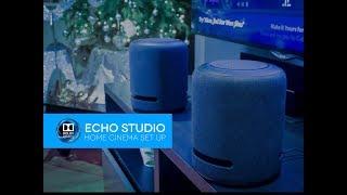 TWO Amazon Echo Studio's Home Cinema Dolby Atmos Set Up & Demo