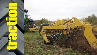 Degelman Pro-Till 20 Highspeed-Scheibenegge in der traction Arbeitsprobe