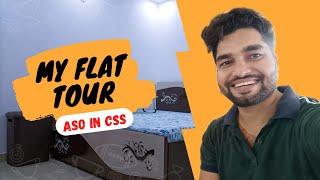 My Flat Tour | ASO in CSS | Rent, Location, Facilities in Delhi| Life of an Officer, Govt. Quarters