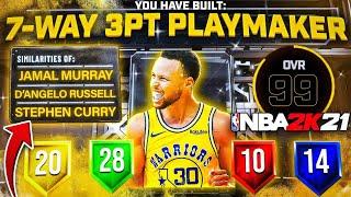 *GAME BREAKING* NEW BEST POINT GUARD BUILD in NBA 2K21 | Most Overpowered Build | BEST DEMIGOD BUILD