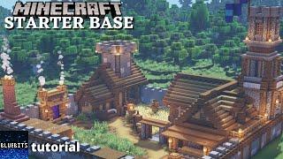 Minecraft Tutorial - How to Build an Ultimate Starter Survival Base #9