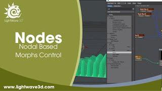 Lightwave 3D Nodal Based Morphs Control