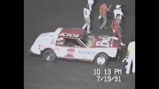 Rapid Speedway 7 19 91 Late Model Street Stocks A Feature