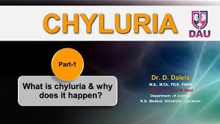 CHYLURIA : What is chyluria & why does it happen?