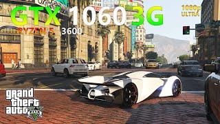 GTA V - GTX 1060 3GB - Ryzen 5 3600 - Benchmark 2022