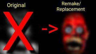 Mr Incredible becoming uncanny:even more remakes/replacements to gore phases