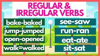 BASIC ENGLISH LESSON 18 / REGULAR & IRREGULAR FORM OF VERBS / GRAMMAR & READING SKILLS /