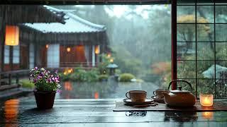 The soothing sound of rain is the music played by nature, Helps relax and sleeping