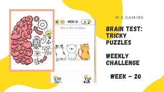 Brain Test: Tricky Puzzles Weekly Challenge, Week - 20 || Walkthrough Solution || #shorts