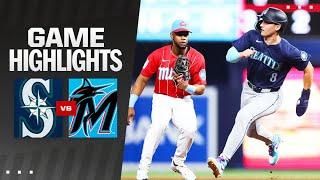 Mariners vs. Marlins Game Highlights (6/22/24) | MLB Highlights