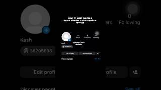 How to Remove Threads Badge Number on Instagram Profile #threads #thread #threadsbadge