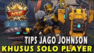 40 Assist!! Cara Main Johnson Terbaru!! - Tips Jago Roamer Lakukan ini - Mobile Legends #mlbb