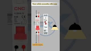 Wire A Timer Switch to A MCB for Lighting Control