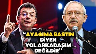 Ekrem İmamoğlu Doldu Taştı! Kılıçdaroğlu'nun Son Açıklaması Sonrası Çok Sert Sözler!