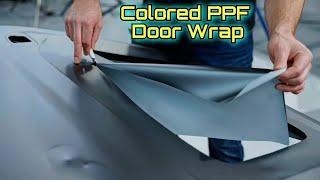 Paint Protection Film With Color??! Vinyl Wrapping A Door In Detail - Jeep Gladiator Part 1