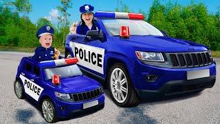 Police and other adventures for kids with Oliver and his mom